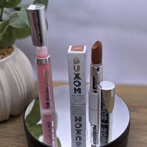 Buxom Full Force Plumping Lipstick Dreamboat & Gloss Pink Lady Set Discontinued